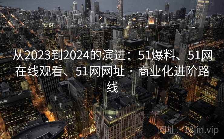 从2023到2024的演进：51爆料、51网在线观看、51网网址 · 商业化进阶路线
