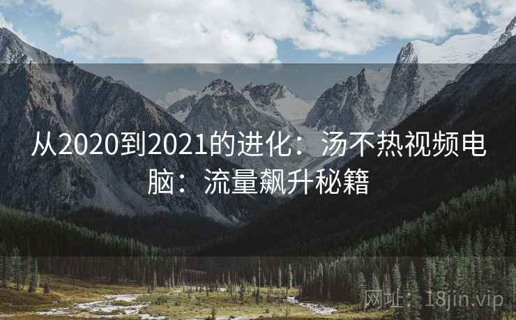 从2020到2021的进化：汤不热视频电脑：流量飙升秘籍