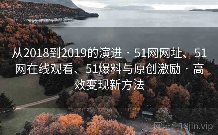 从2018到2019的演进 · 51网网址、51网在线观看、51爆料与原创激励 · 高效变现新方法