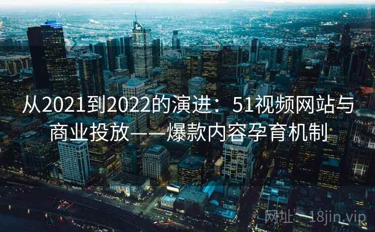 从2021到2022的演进：51视频网站与商业投放——爆款内容孕育机制