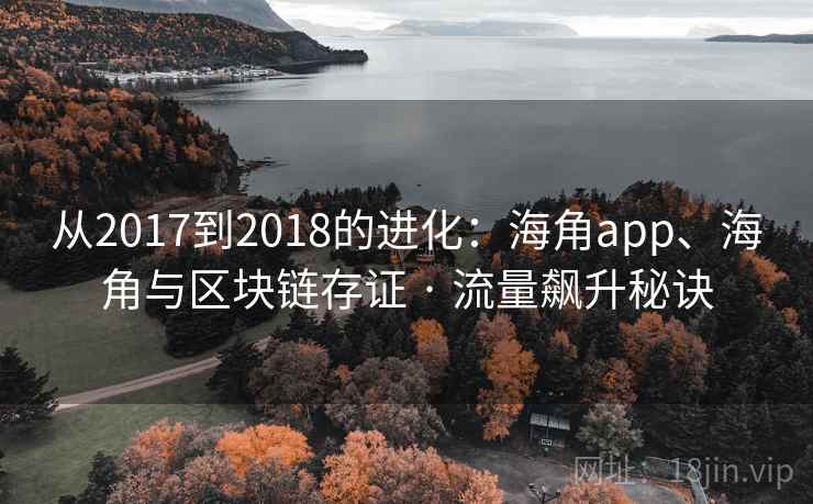 从2017到2018的进化：海角app、海角与区块链存证 · 流量飙升秘诀