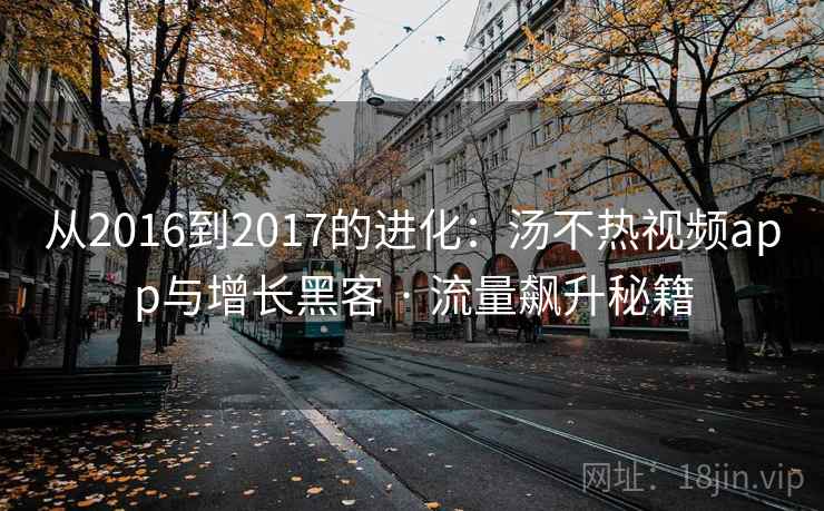 从2016到2017的进化：汤不热视频app与增长黑客 · 流量飙升秘籍