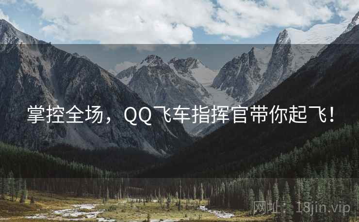 掌控全场，QQ飞车指挥官带你起飞！